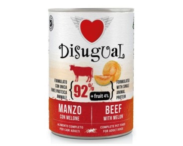Disugual Dog Frutas - Vedella amb Meló 400 Gr