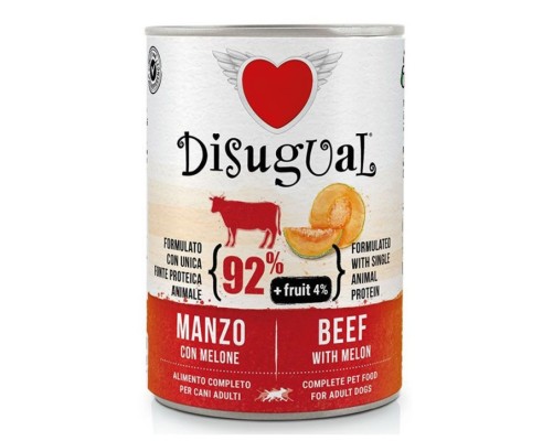 Disugual Dog Frutas - Vedella amb Meló 400 Gr