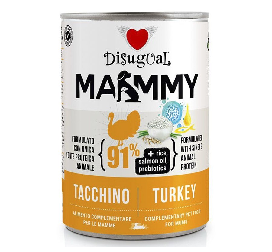 Disugual Dog Wet Food * Mammy * Gall dindi 400 Gr