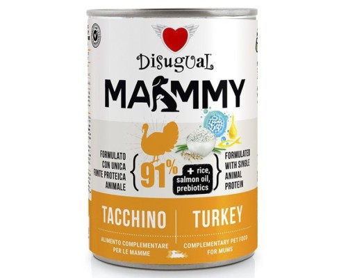 Disugual Dog Wet Food * Mammy * Gall dindi 400 Gr