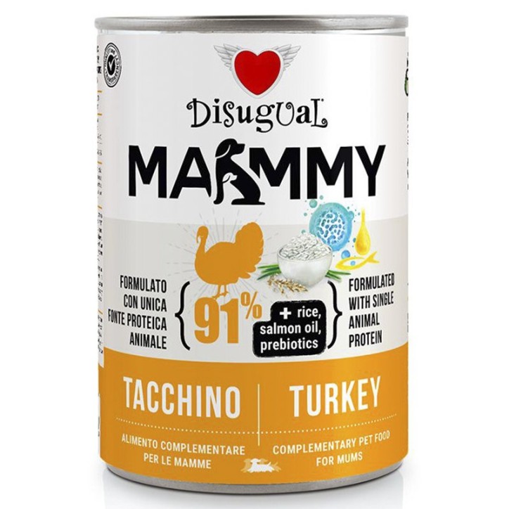 Disugual Dog Wet Food * Mammy * Gall dindi 400 Gr