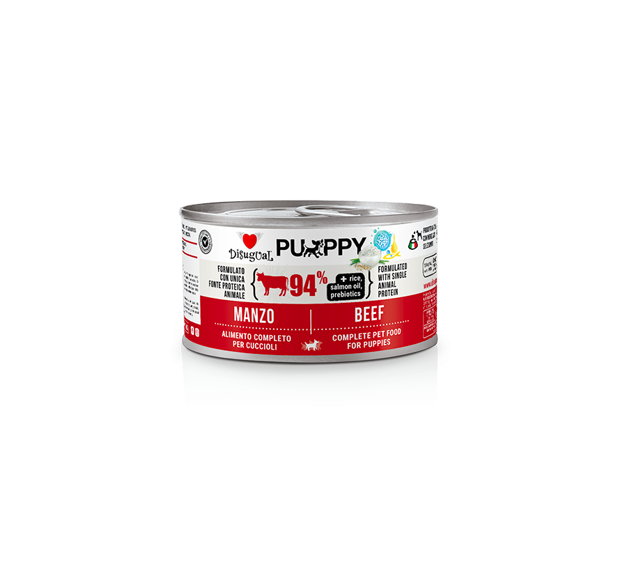 Disugual Dog Wet Food * Puppy * Vedella 150 Gr