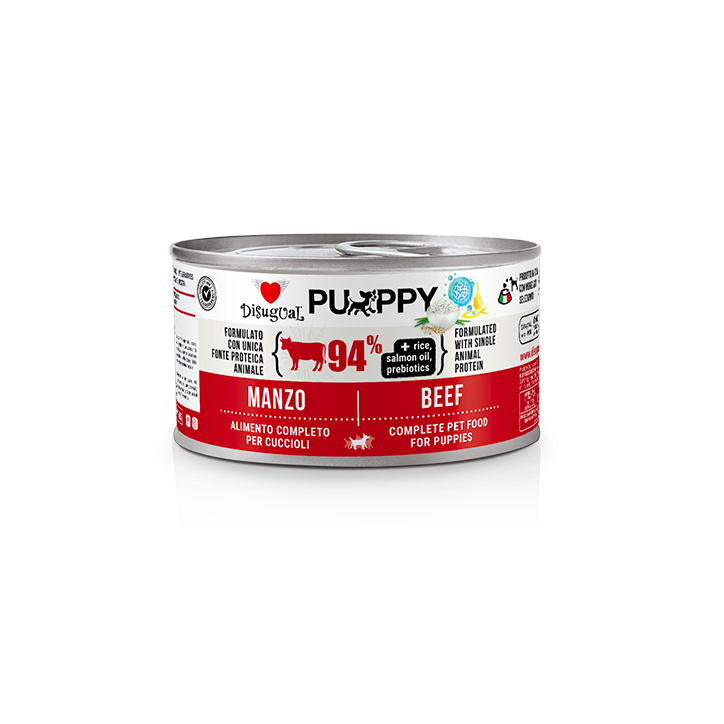 Disugual Dog Wet Food * Puppy * Vedella 150 Gr