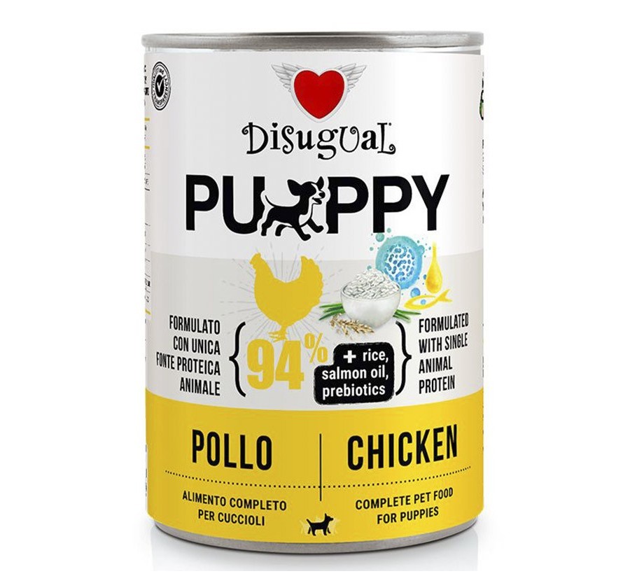 Disugual Dog Wet Food * Puppy * Pollastre 400 Gr