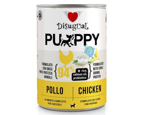 Disugual Dog Wet Food * Puppy * Pollastre 400 Gr