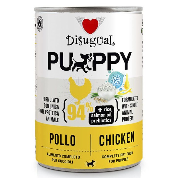 Disugual Dog Wet Food * Puppy * Pollastre 400 Gr