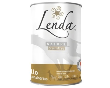 Lenda LLAUNES Dog Pollastre amb Pastanagues 400gr