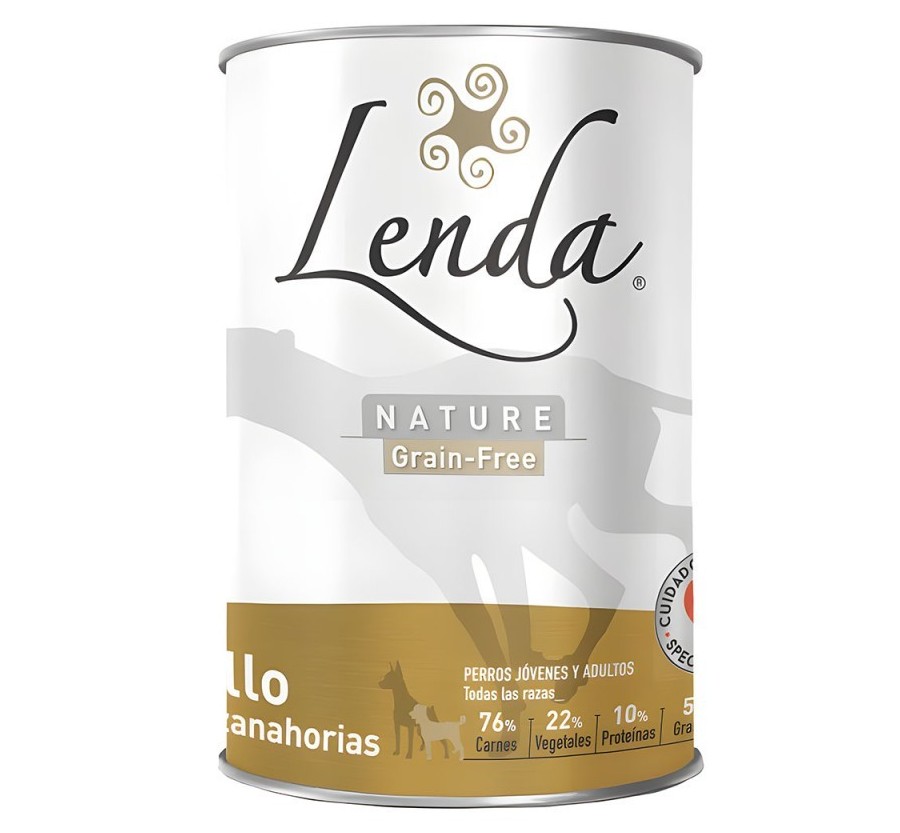 Lenda LLAUNES Dog Pollastre amb Pastanagues 400gr