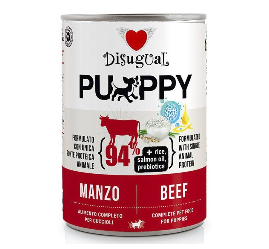 Disugual Llaunes Gos * Puppy * Bou 400 Gr