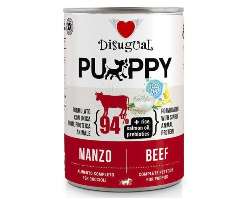 Disugual Llaunes Gos * Puppy * Bou 400 Gr