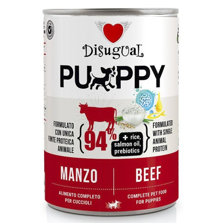 Disugual Llaunes Gos * Puppy * Bou 400 Gr
