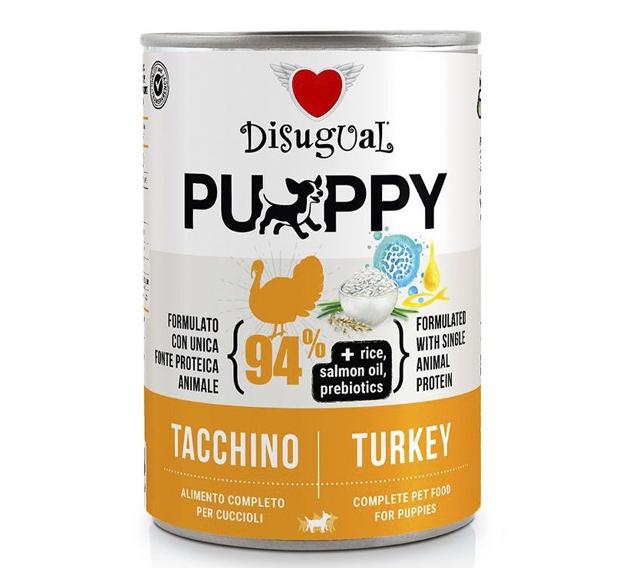 Disugual Llaunes Gos * Puppy * Gall dindi 400 Gr