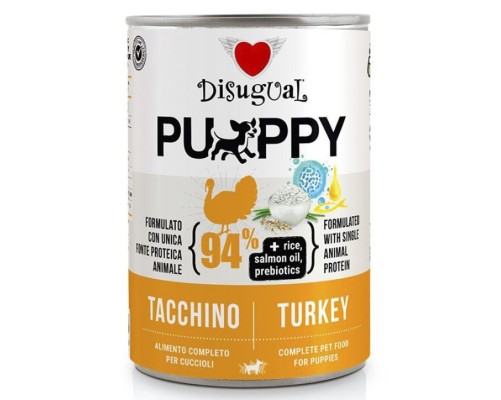 Disugual Llaunes Gos * Puppy * Gall dindi 400 Gr