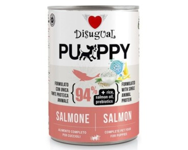 Disugual Llaunes Gos * Puppy * Salmó 400 Gr