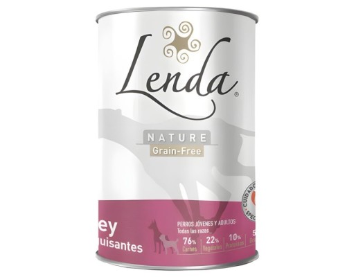 Lenda LLAUNES Dog Bou amb Pèsols 400gr