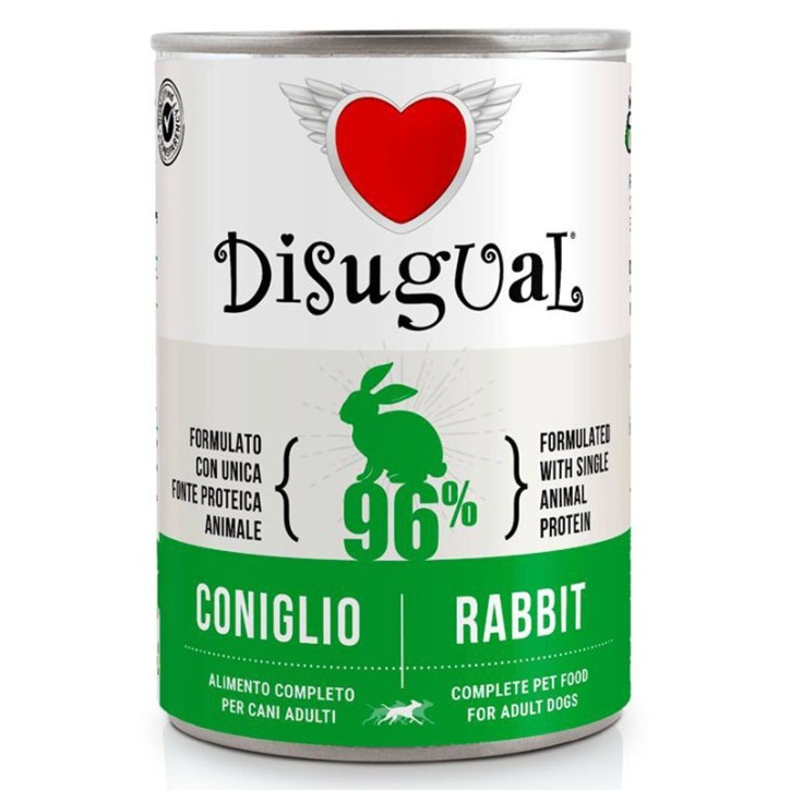 Disugual Llaunes Gos Conill 400 Gr