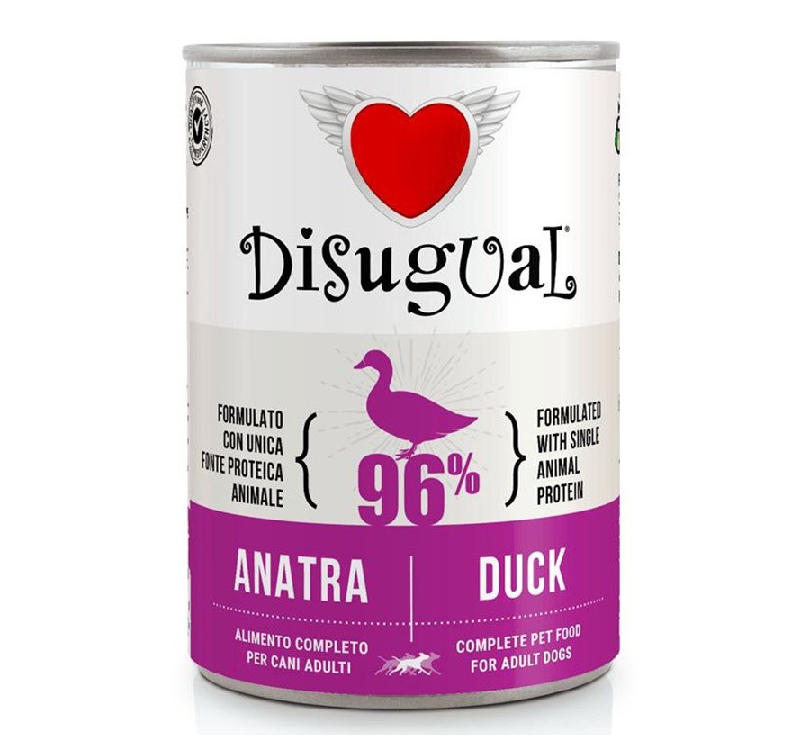 Disugual Llaunes Gos Ànec 400 Gr