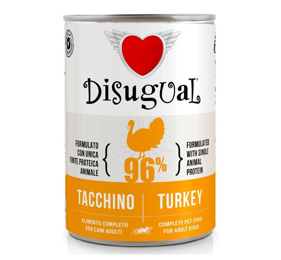 Disugual Llaunes Gos Gall dindi 400 Gr