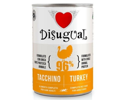 Disugual Llaunes Gos Gall dindi 400 Gr