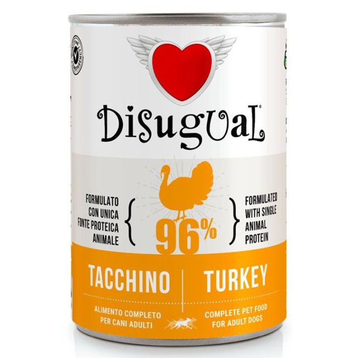 Disugual Llaunes Gos Gall dindi 400 Gr