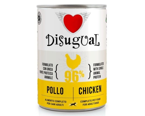 Disugual Llaunes Gos Pollastre 400 Gr