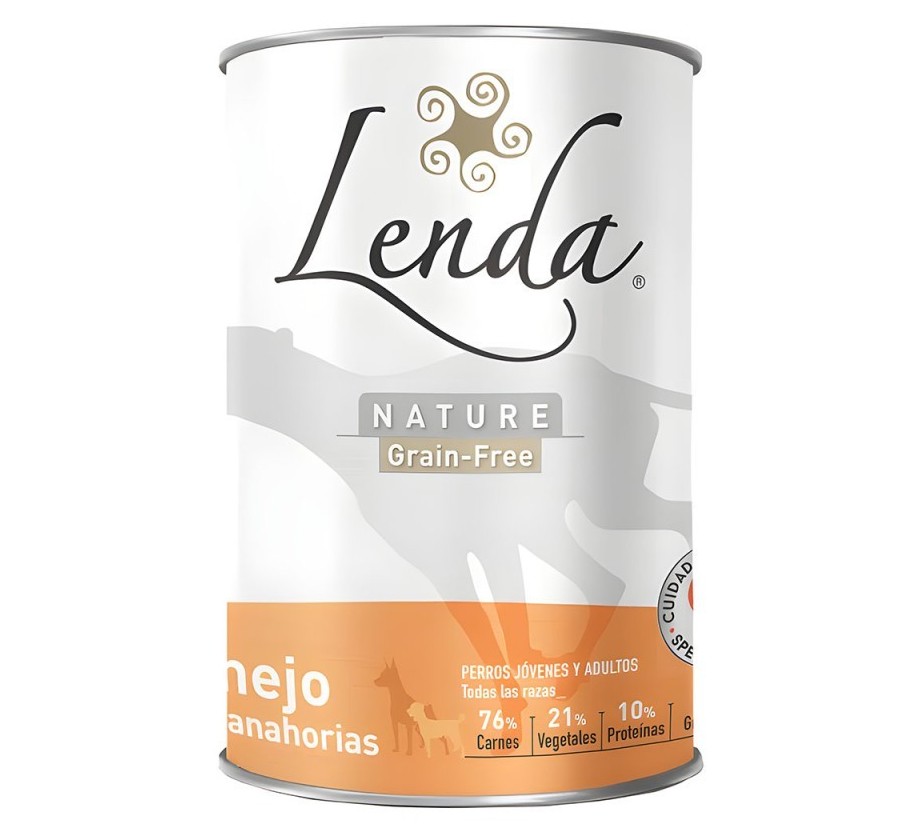 Lenda LLAUNES Dog Conill amb Pastanagues 400gr