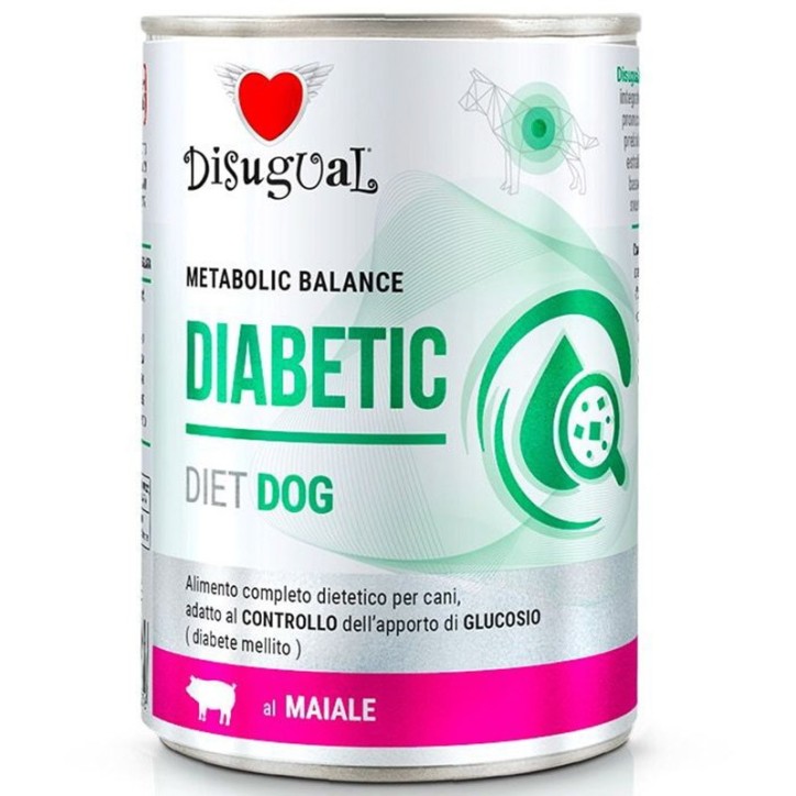 Disugual Metabolic *Diabetic* Llaunes Gos Porc 400 Gr
