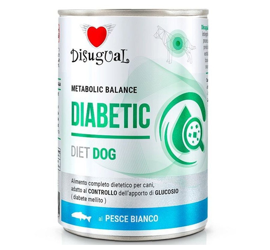 Disugual Metabolic *Diabetic* Llaunes Gos Peix Blanc 400 Gr