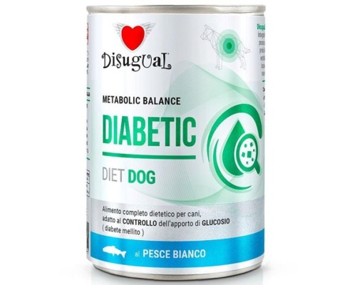 Disugual Metabolic *Diabetic* Llaunes Gos Peix Blanc 400 Gr