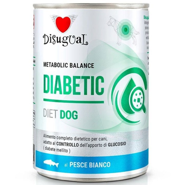 Disugual Metabolic *Diabetic* Llaunes Gos Peix Blanc 400 Gr