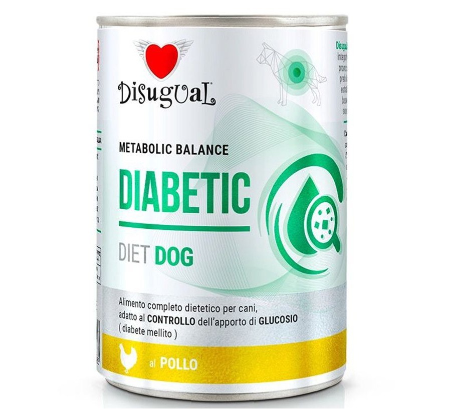Disugual Metabolic *Diabetic* Llaunes Gos Pollastre 400 Gr