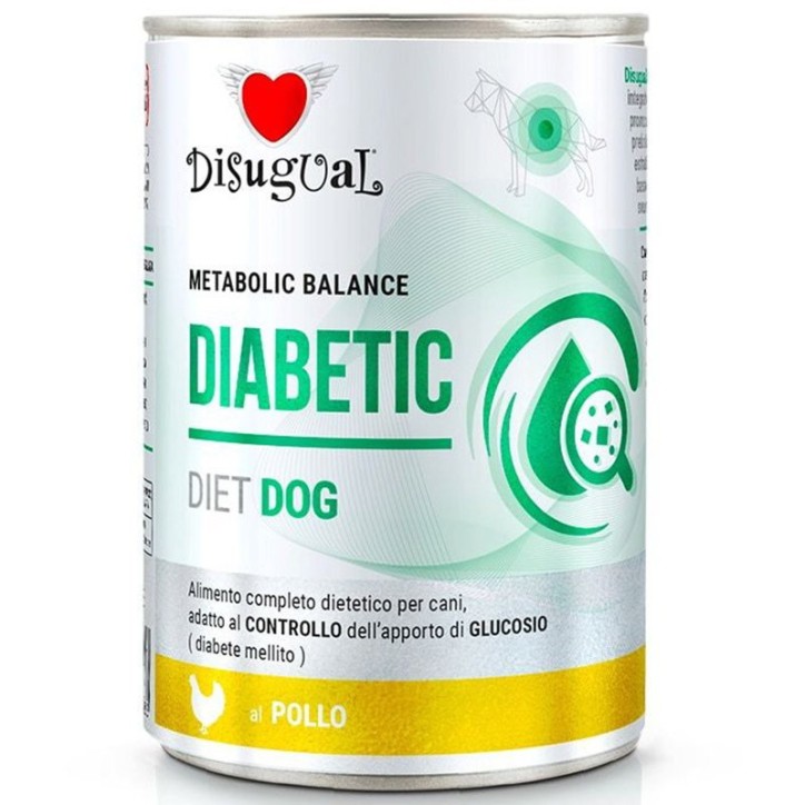 Disugual Metabolic *Diabetic* Llaunes Gos Pollastre 400 Gr