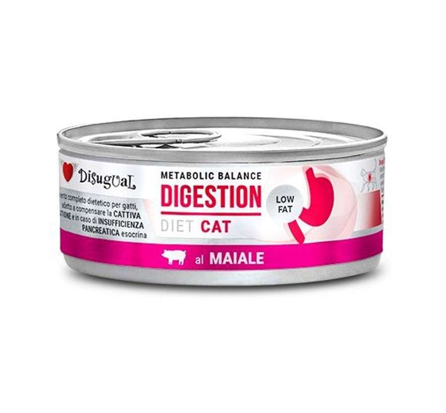 Disugual Metabolic *Digestion L.F.* Llaunes Gat Porc 85Gr