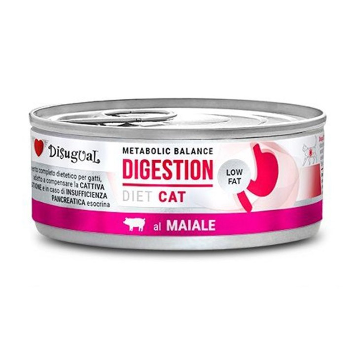 Disugual Metabolic *Digestion L.F.* Llaunes Gat Porc 85Gr