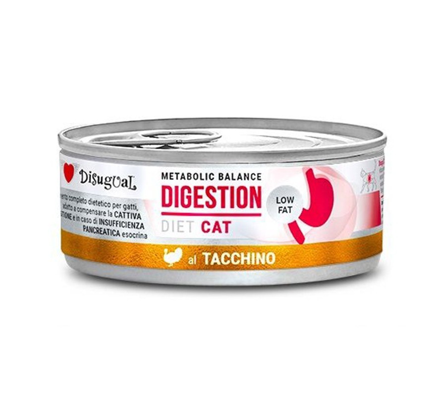 Disugual Metabolic *Digestion L.F.* Llaunes Gat Gall dindi 85Gr