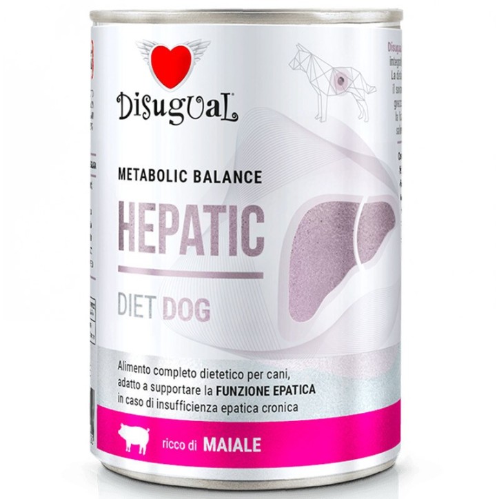 Disugual Metabolic *Hepatic* Llaunes Gos Porc 400 Gr