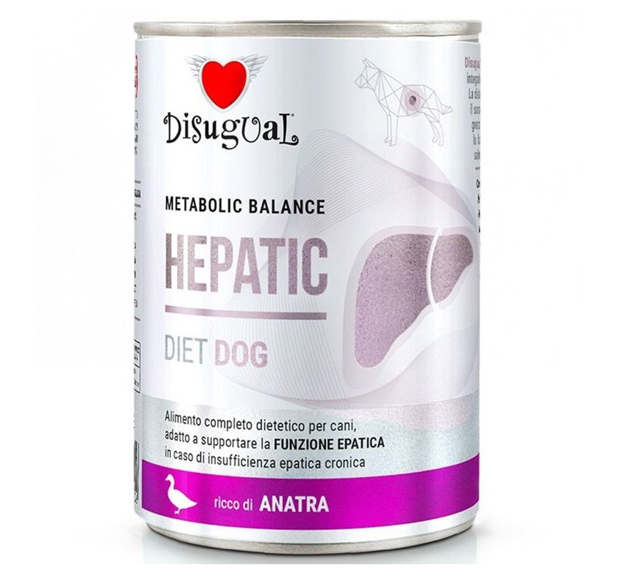 Disugual Metabolic *Hepatic* Llaunes Gos Ànec 400 Gr