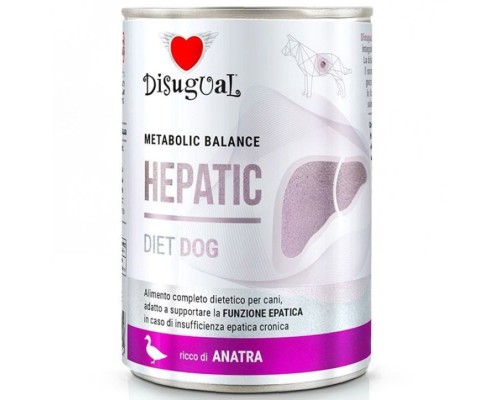 Disugual Metabolic *Hepatic* Llaunes Gos Ànec 400 Gr