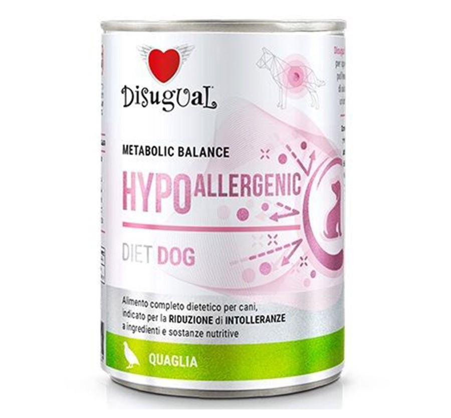 Disugual Metabolic *Hypoallergenic* Llaunes Gos De Guatlla 400 Gr