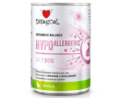 Disugual Metabolic *Hypoallergenic* Llaunes Gos De Guatlla 400 Gr