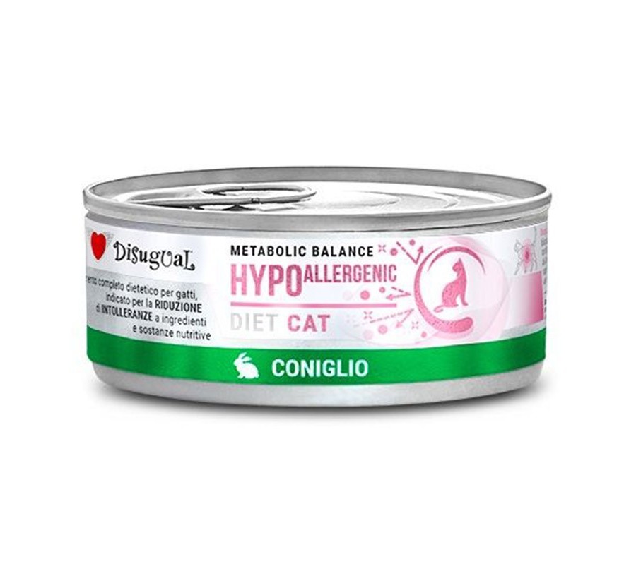 Disugual Metabolic *Hypoallergenic* Llaunes Gat Conill 85Gr