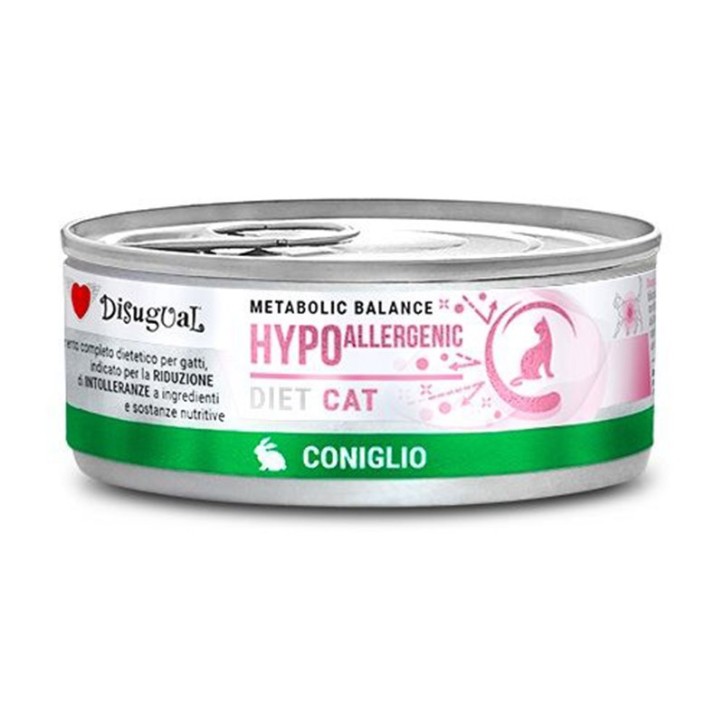 Disugual Metabolic *Hypoallergenic* Llaunes Gat Conill 85Gr