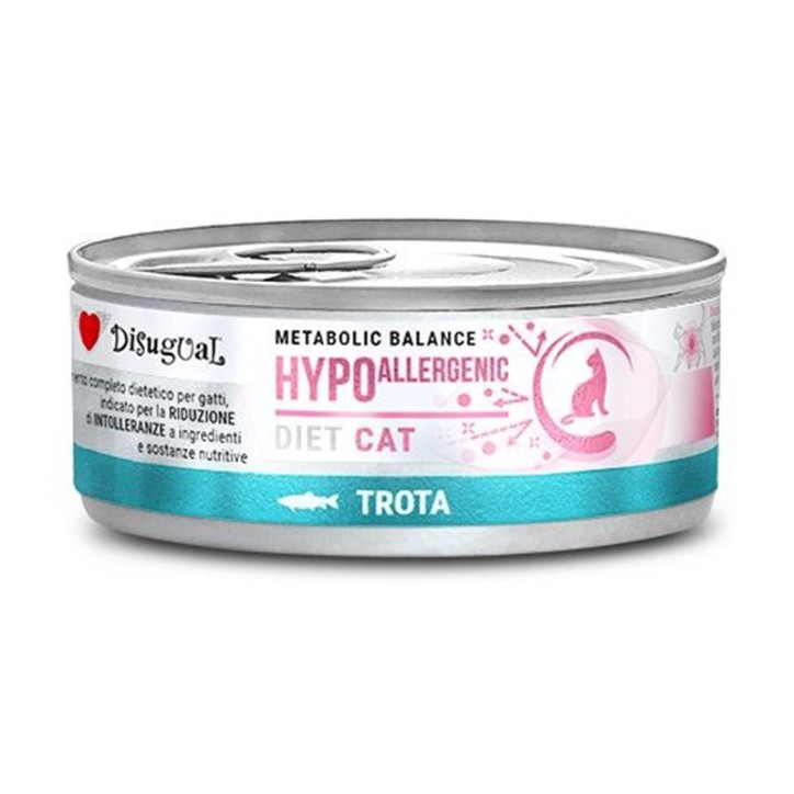 Disugual Metabolic *Hypoallergenic* Llaunes Gat Truita 85Gr