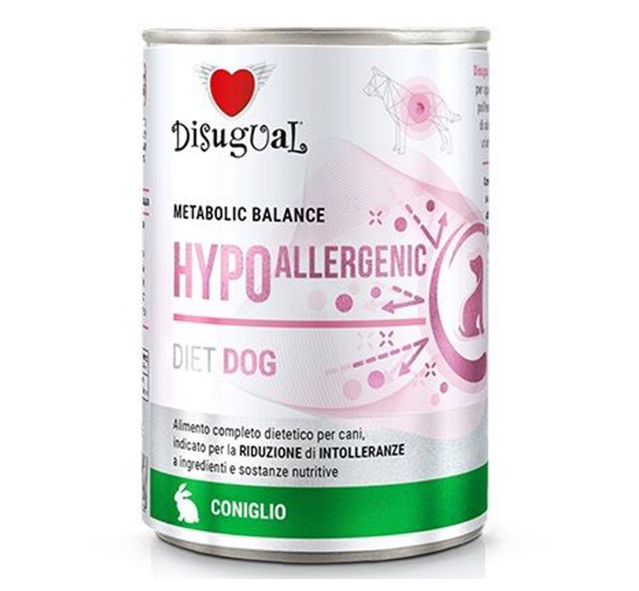 Disugual Metabolic *Hypoallergenic* Llaunes Gos De Conill 400 Gr