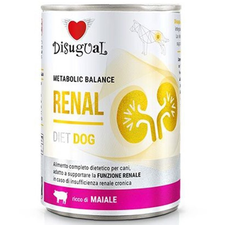 Disugual Metabolic *Renal* Llaunes Gos Porc 400 Gr