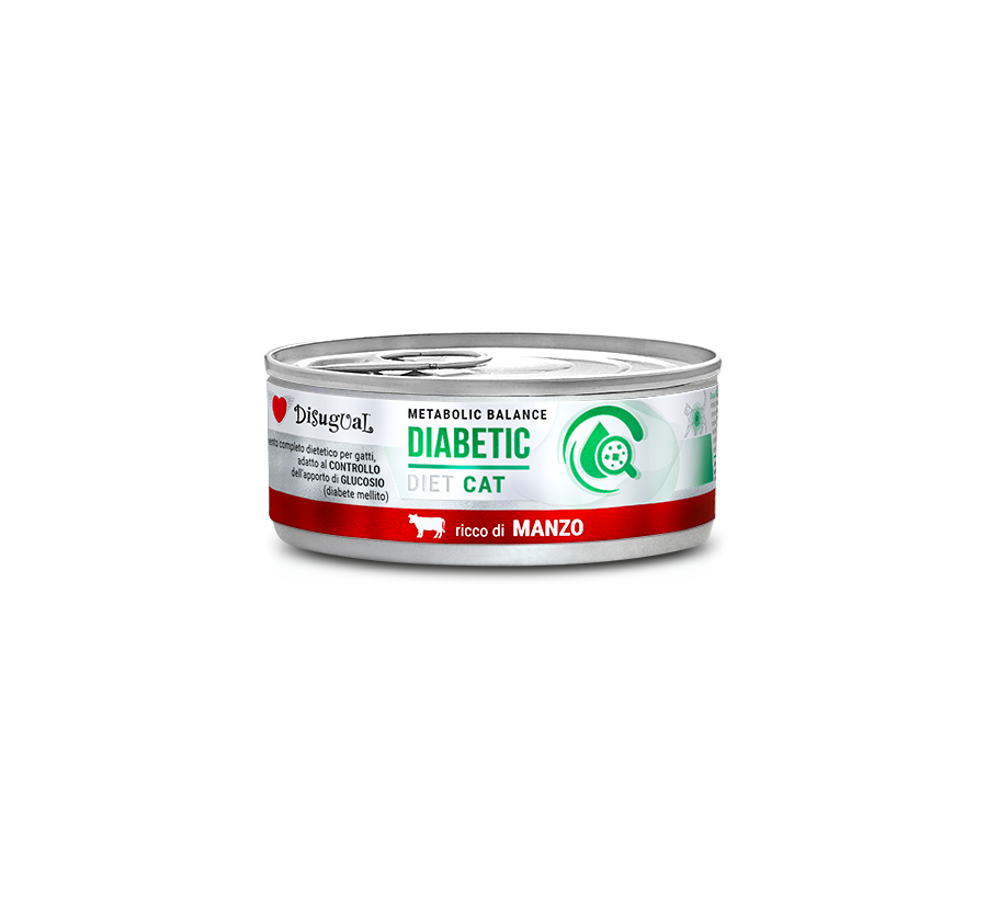 Disugual Metabolic *Diabetic* Vedella Disugual Diet Gat Llauna 85Gr