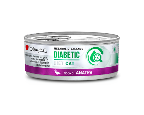 Disugual Metabolic *Diabetic* Ànec Disugual Diet Gat Llauna 85Gr
