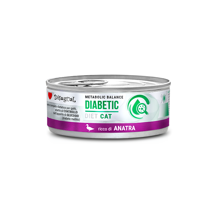 Disugual Metabolic *Diabetic* Ànec Disugual Diet Gat Llauna 85Gr