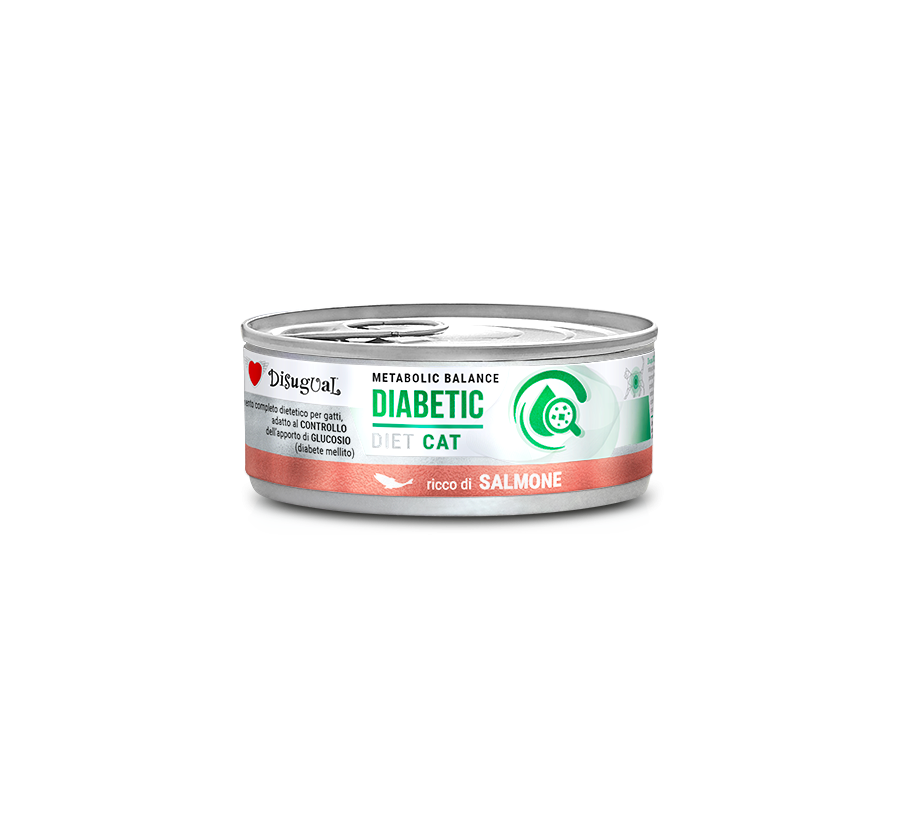 Disugual Metabolic *Diabetic* Salmó Disugual Diet Gat Llauna 85Gr