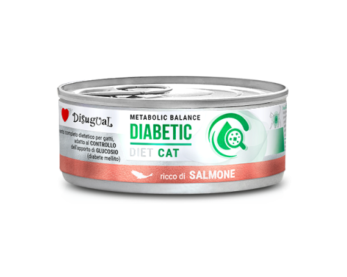 Disugual Metabolic *Diabetic* Salmó Disugual Diet Gat Llauna 85Gr